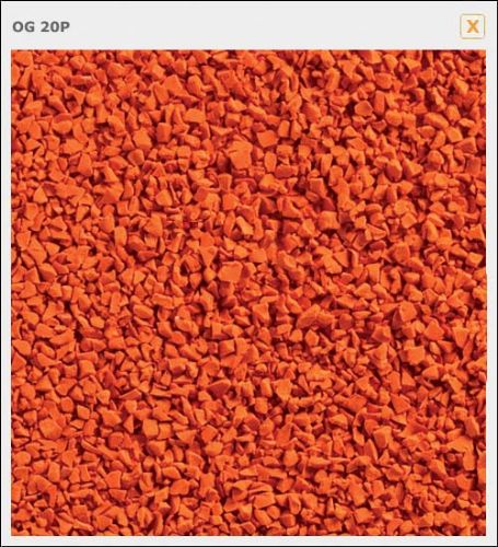 Orange UV EPDM 1-4mm 25kg bag
